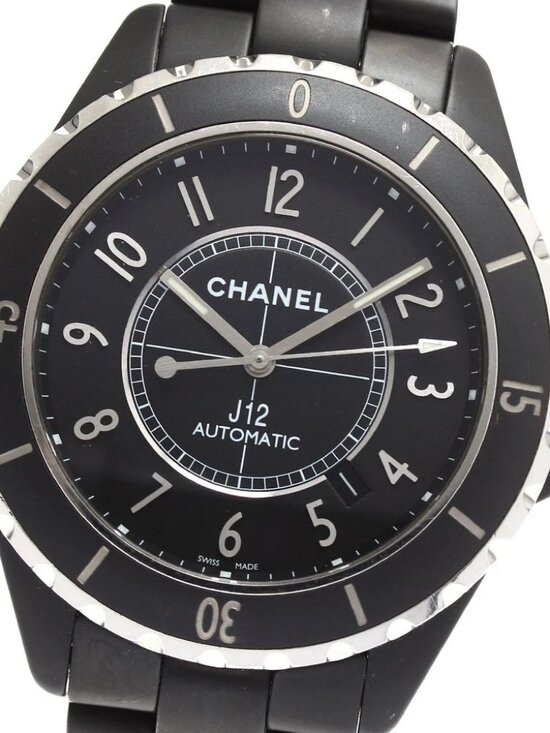 CHANEL J12 H3131 Matte Black Ceramic 42MM Automatic Men\'s Watch_904337 main image 5